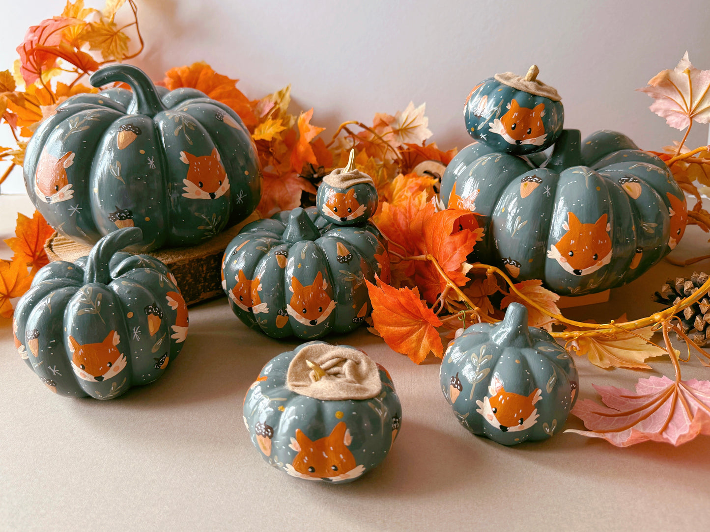 Fox Pumpkins