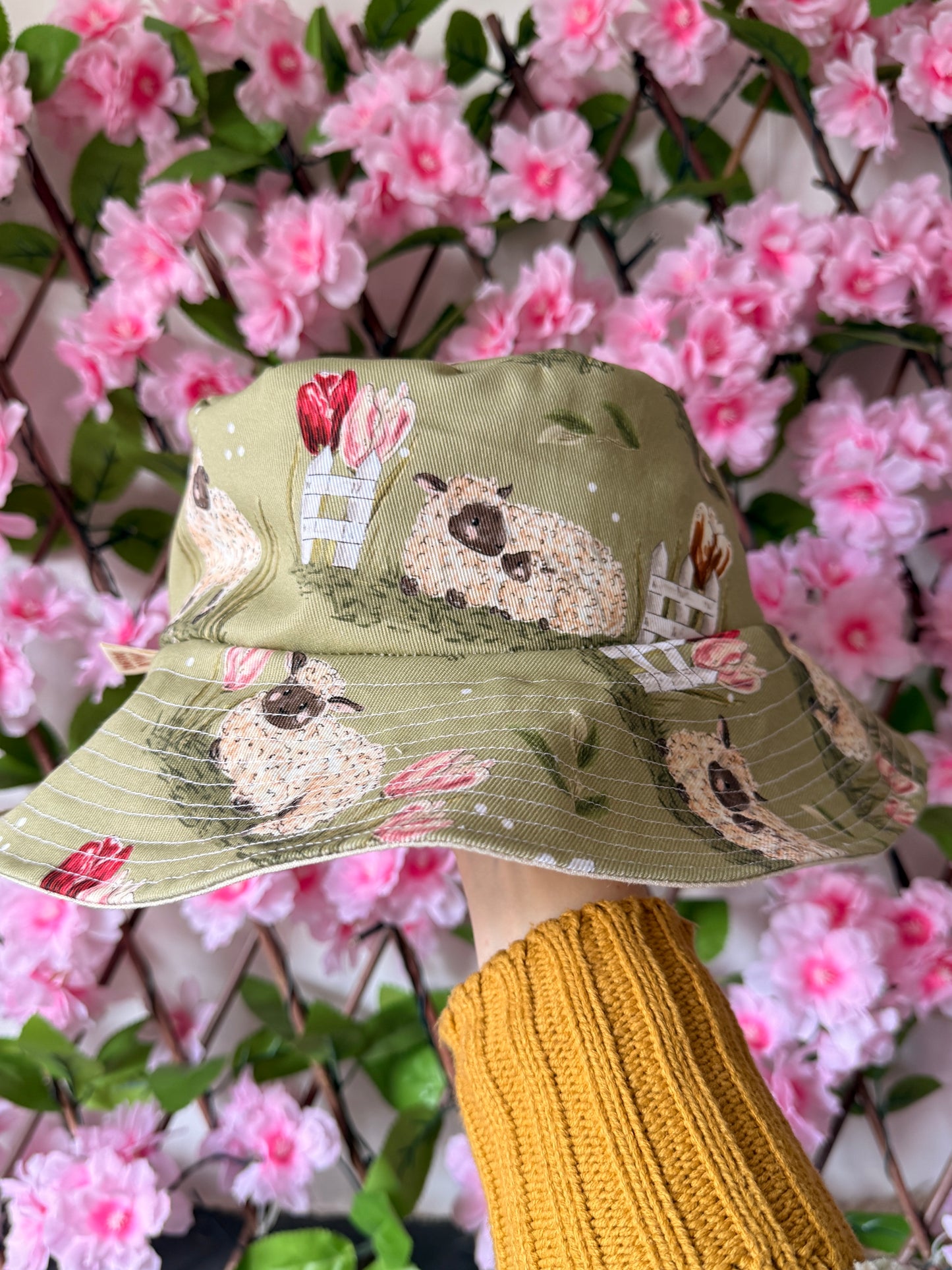 Lamb Bucket Hat - Adult & Child Sizing