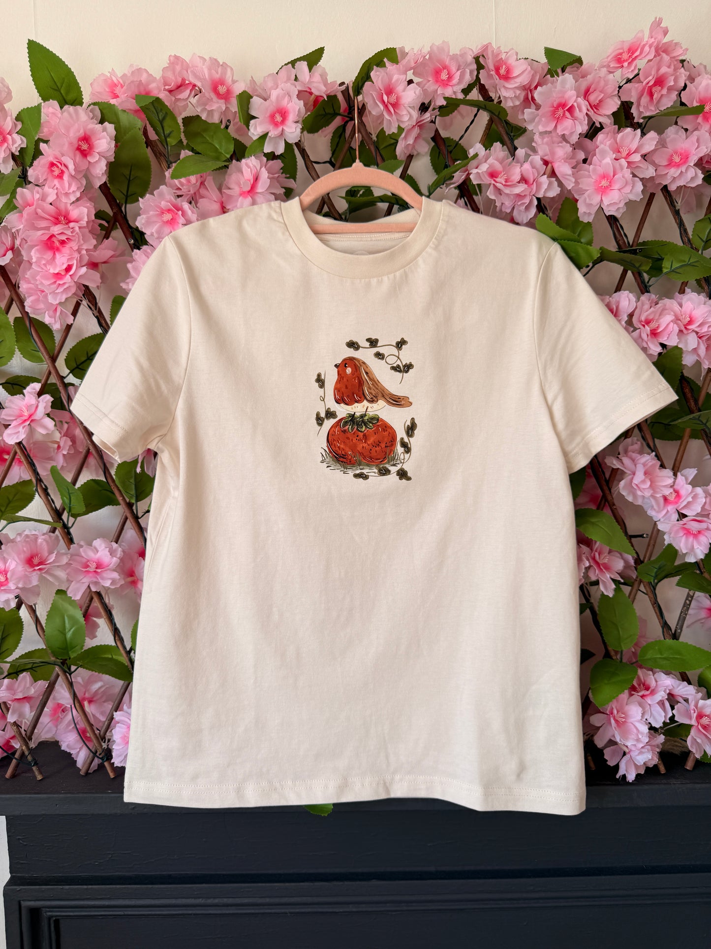 Tomato Robin T-Shirt - Organic Cotton