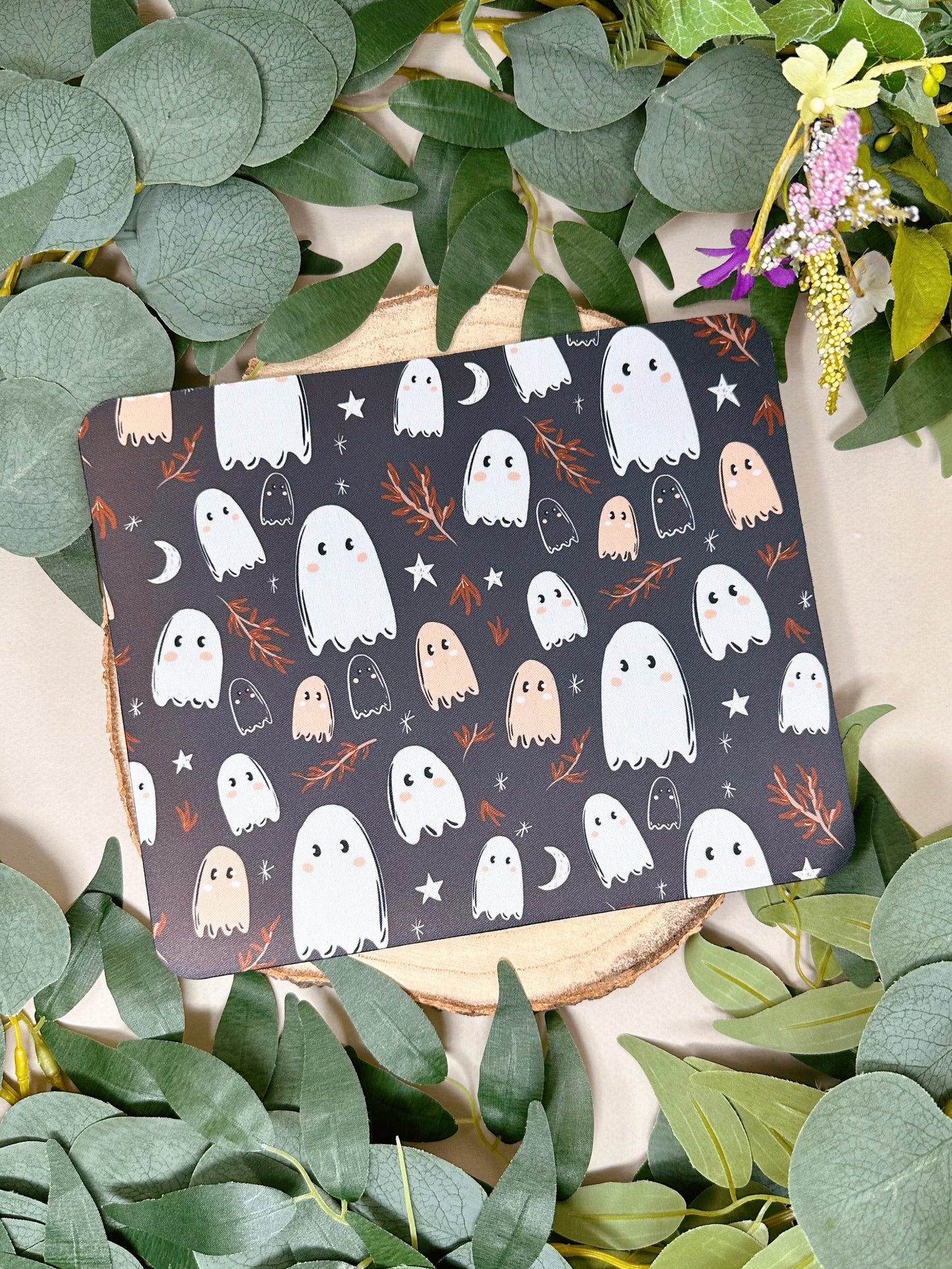 Spooky Ghost Mousemat - Rectangle