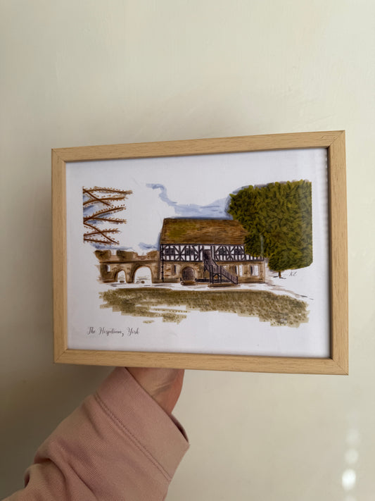 Hospitium Framed Art