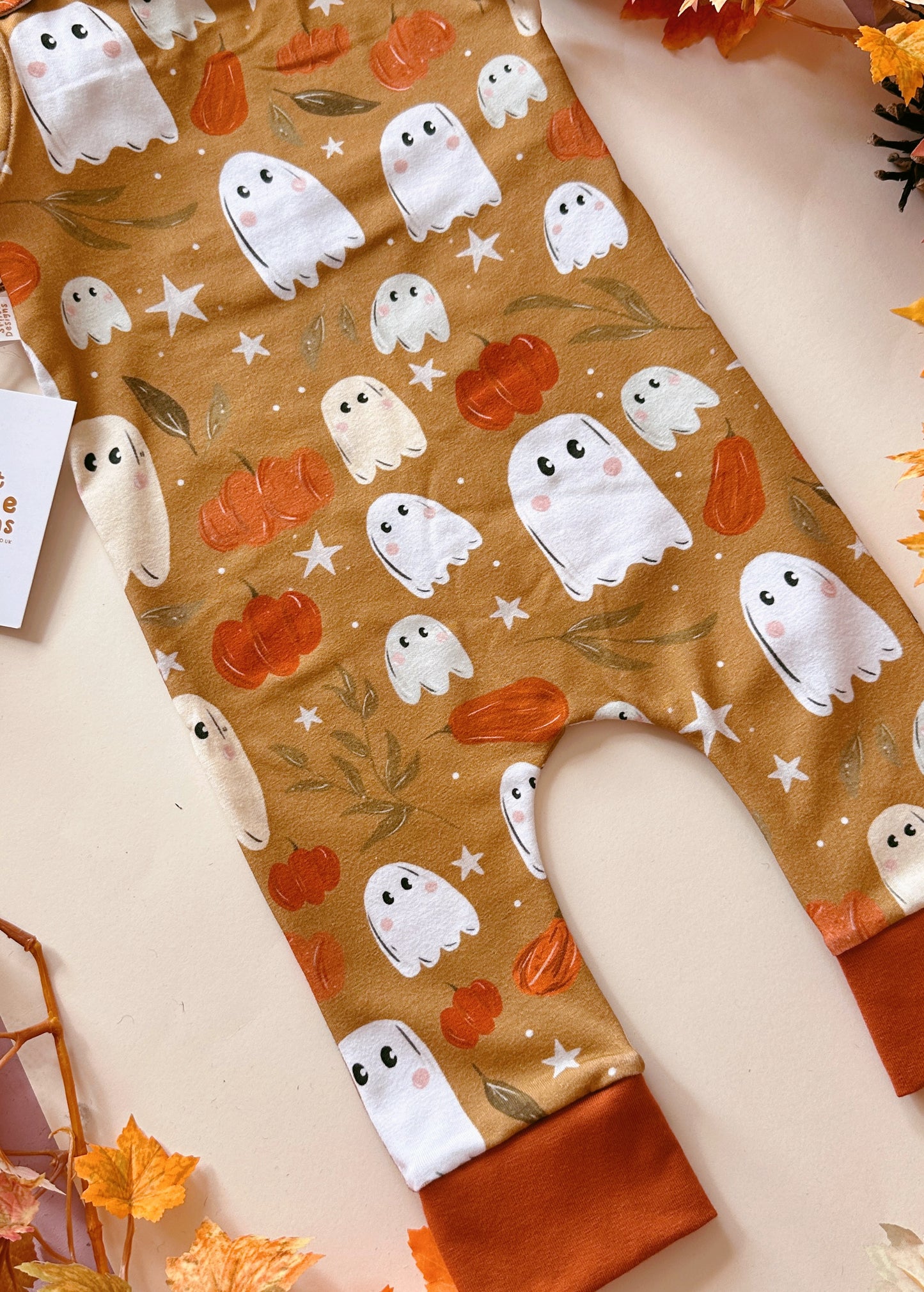 Pumpkin Ghost Romper