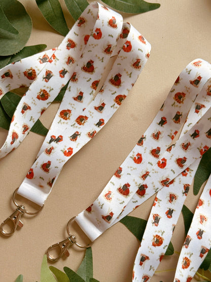 Red Panda Lanyard