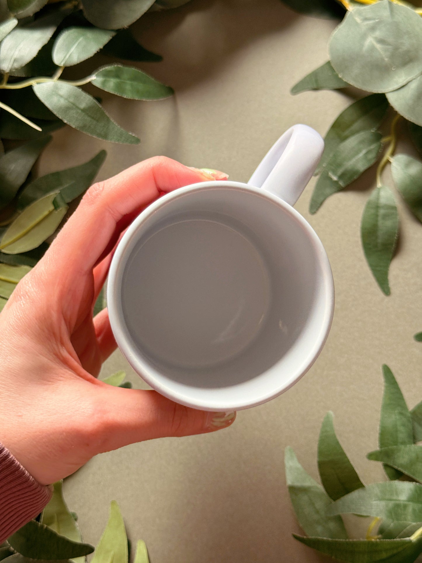 Spring Deer Ceramic Mug