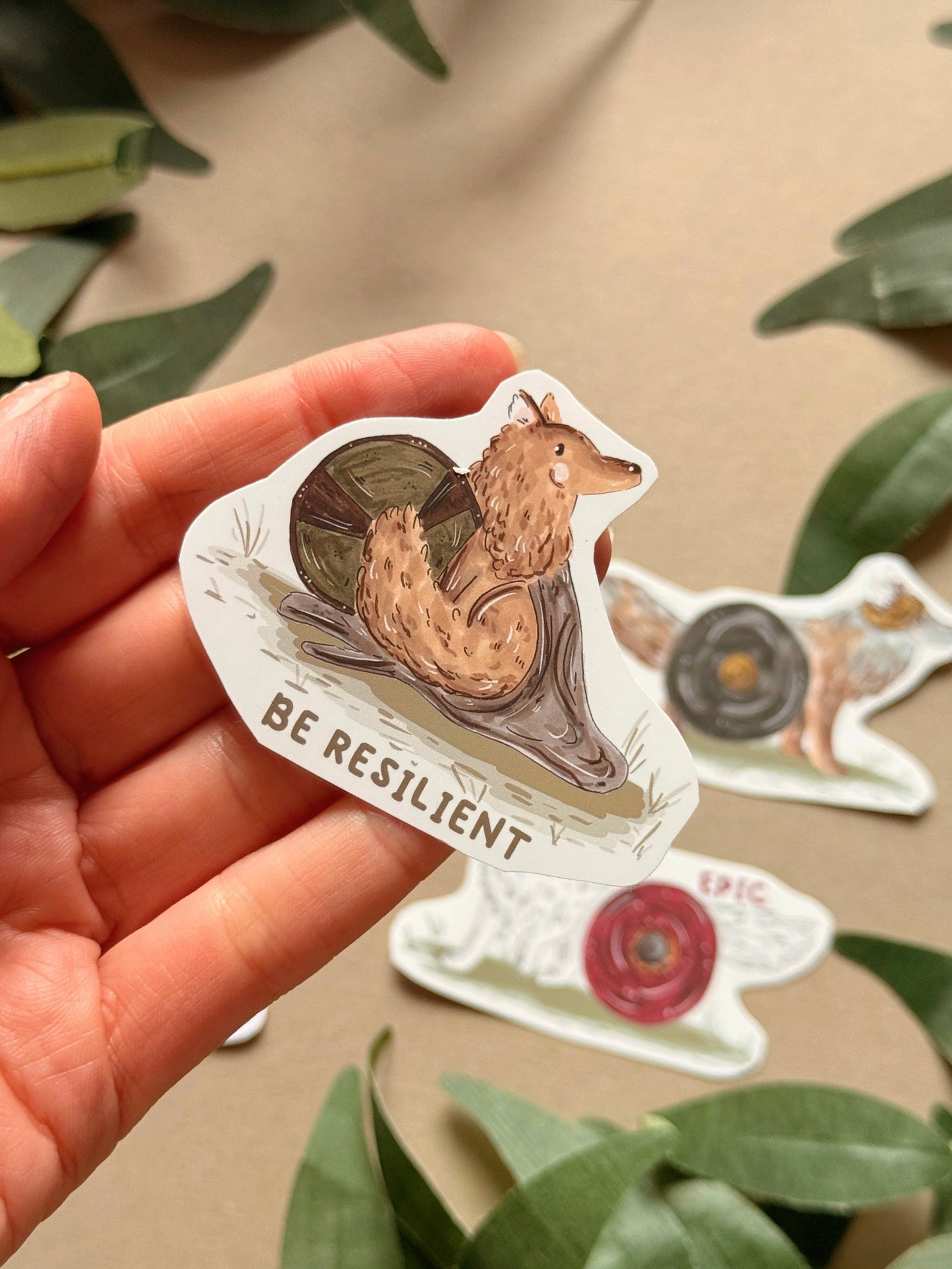Warrior Wolves Sticker