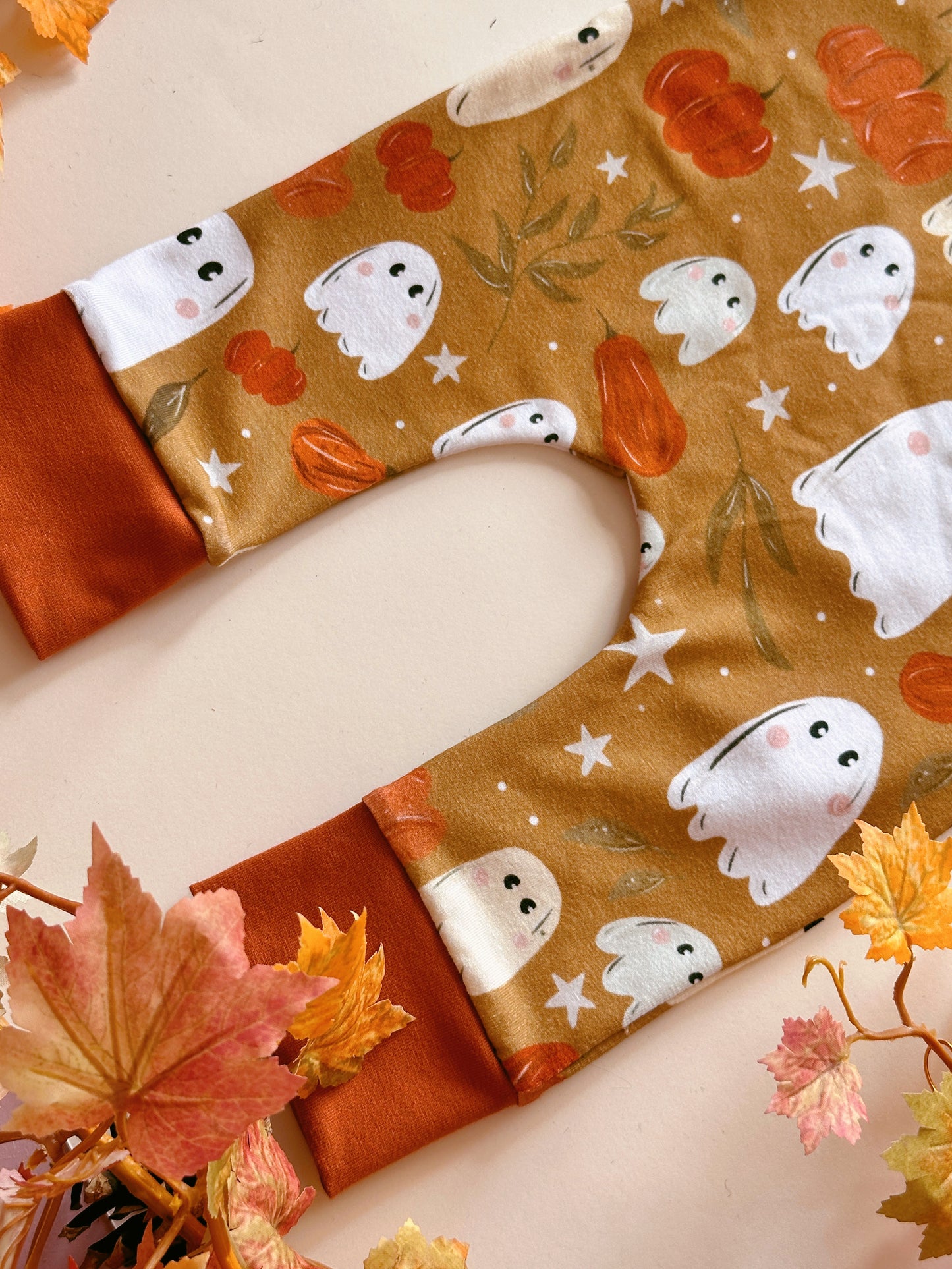 Pumpkin Ghost Romper