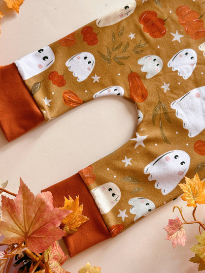 Pumpkin Ghost Romper