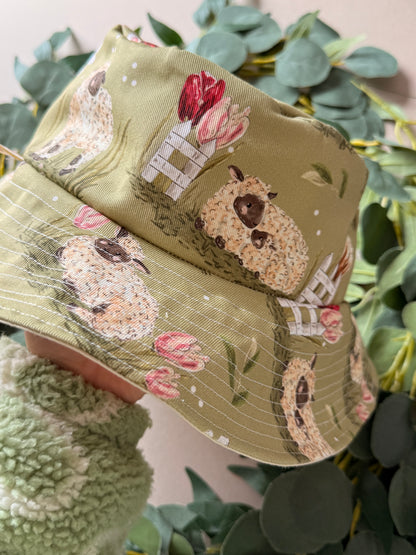Lamb Bucket Hat - Adult & Child Sizing
