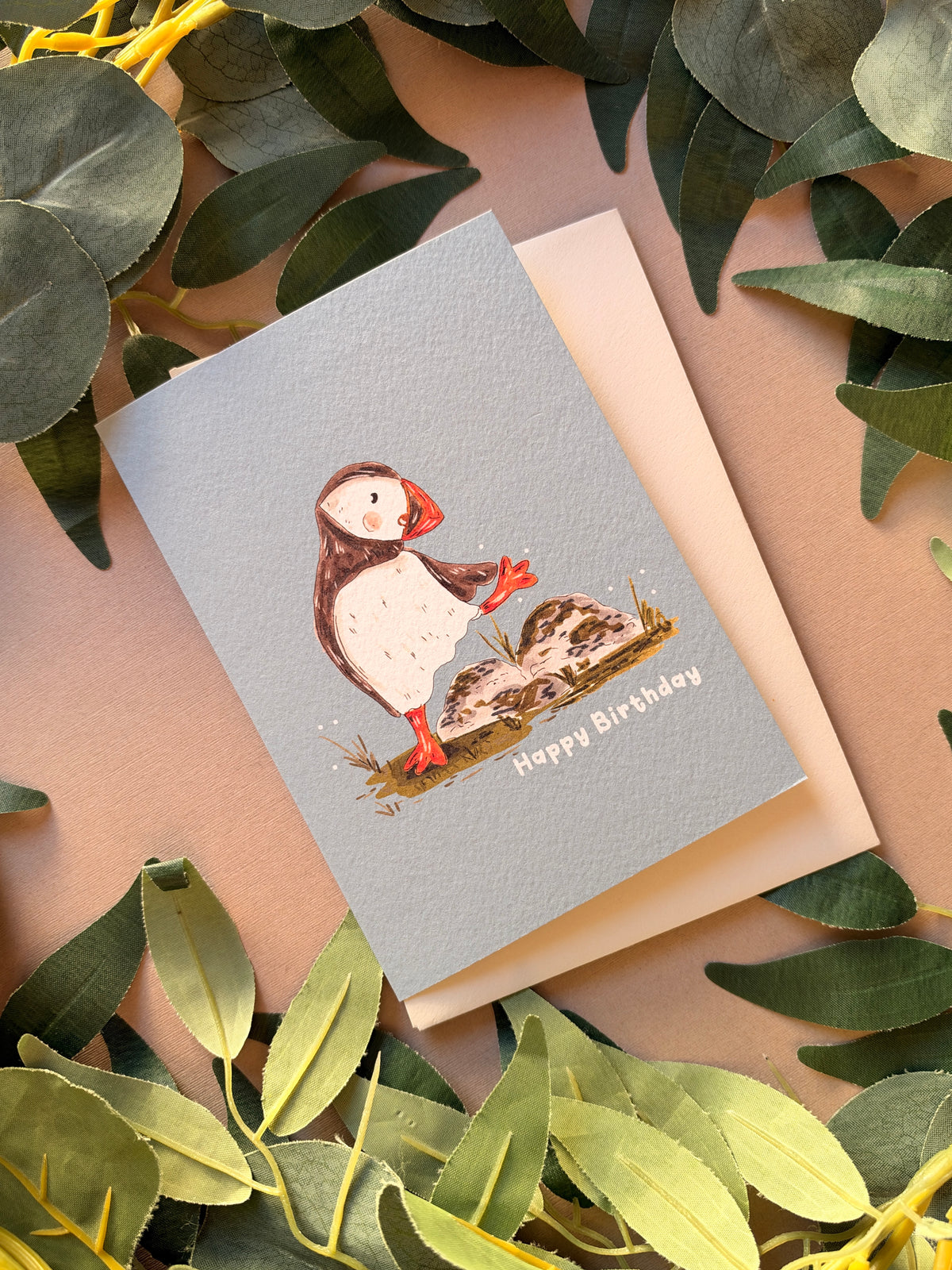 Puffin Rock Birthday Card
