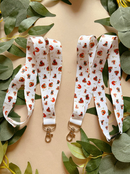 Red Panda Lanyard