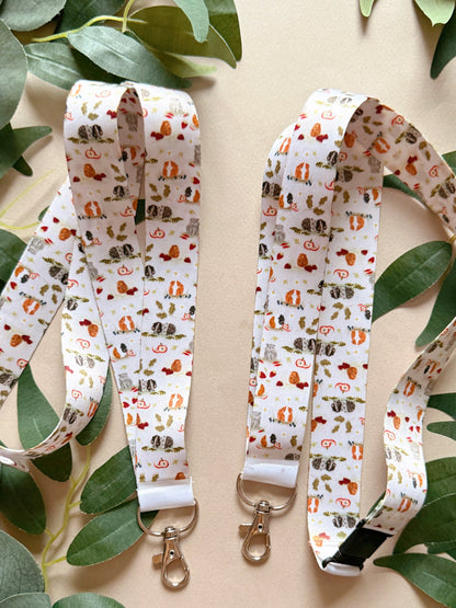 Guinea Pigs Lanyard