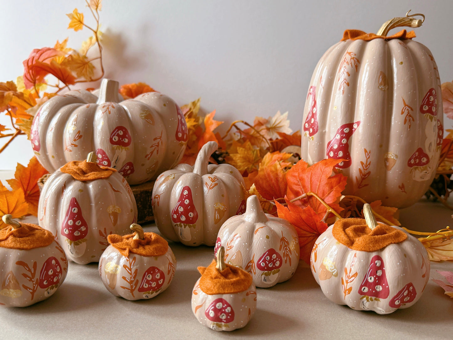 Mushroom Pumpkins