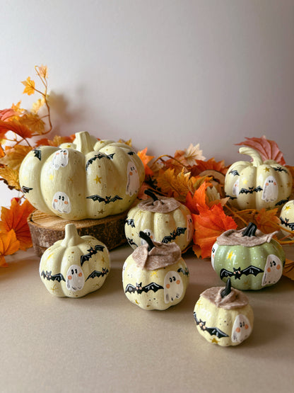 Ghost Bats Pumpkins