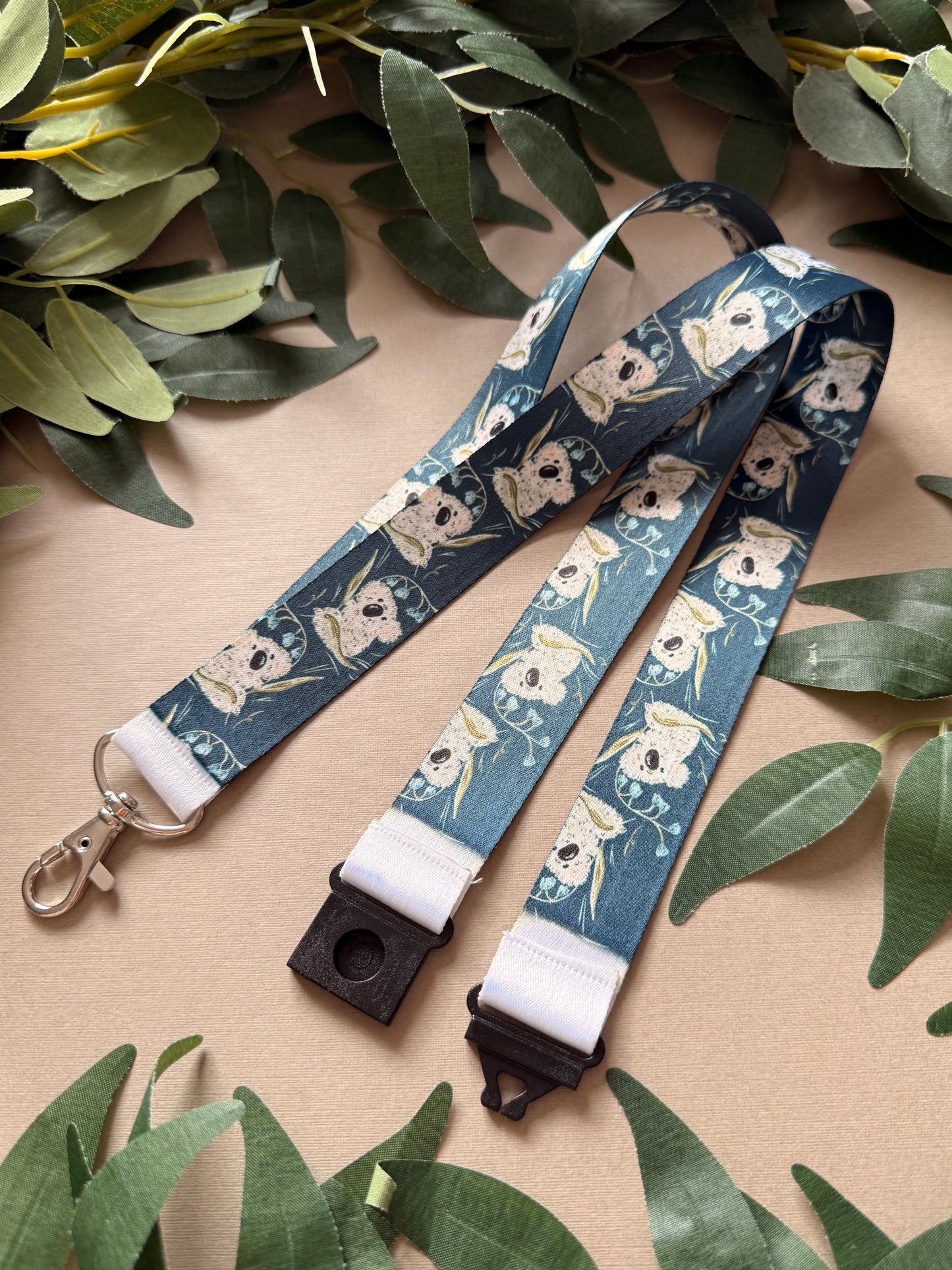 Bluebell Koala Lanyard