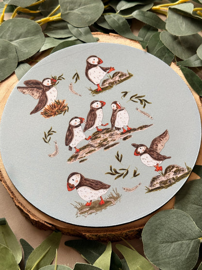 Puffins Mousemat