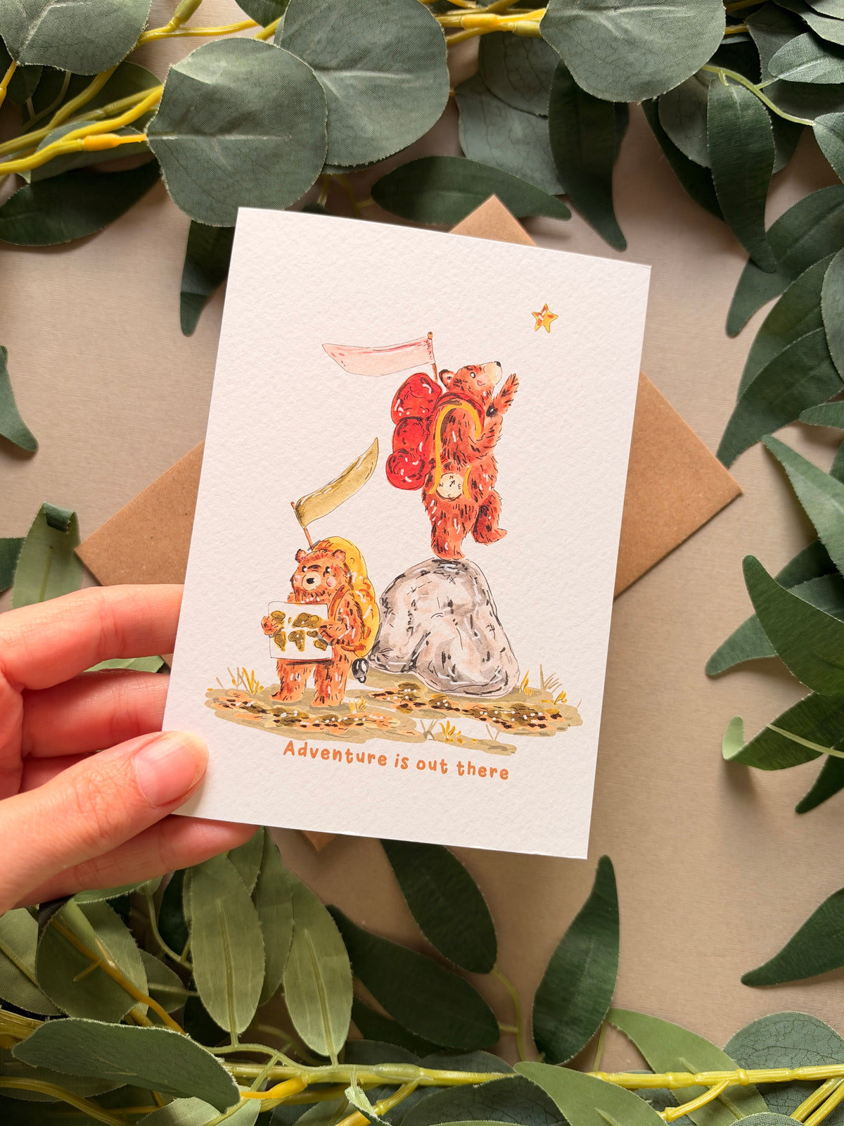 Adventure Bears Card