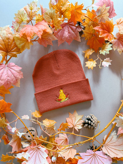 Capybara Embroidered Beanie