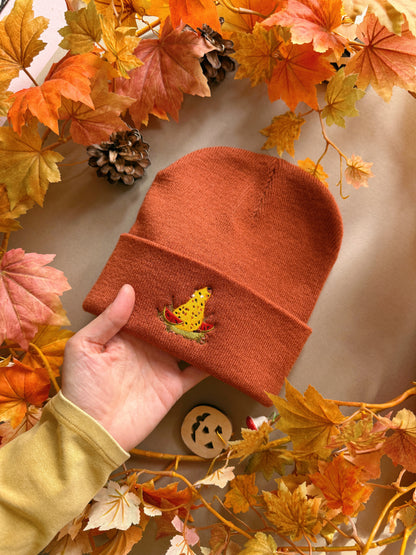 Capybara Embroidered Beanie