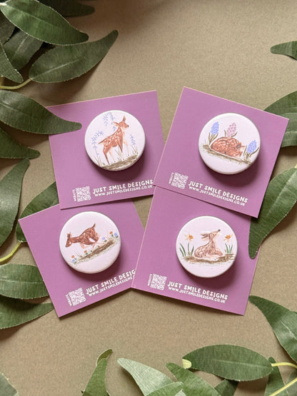 Spring Deer Badge