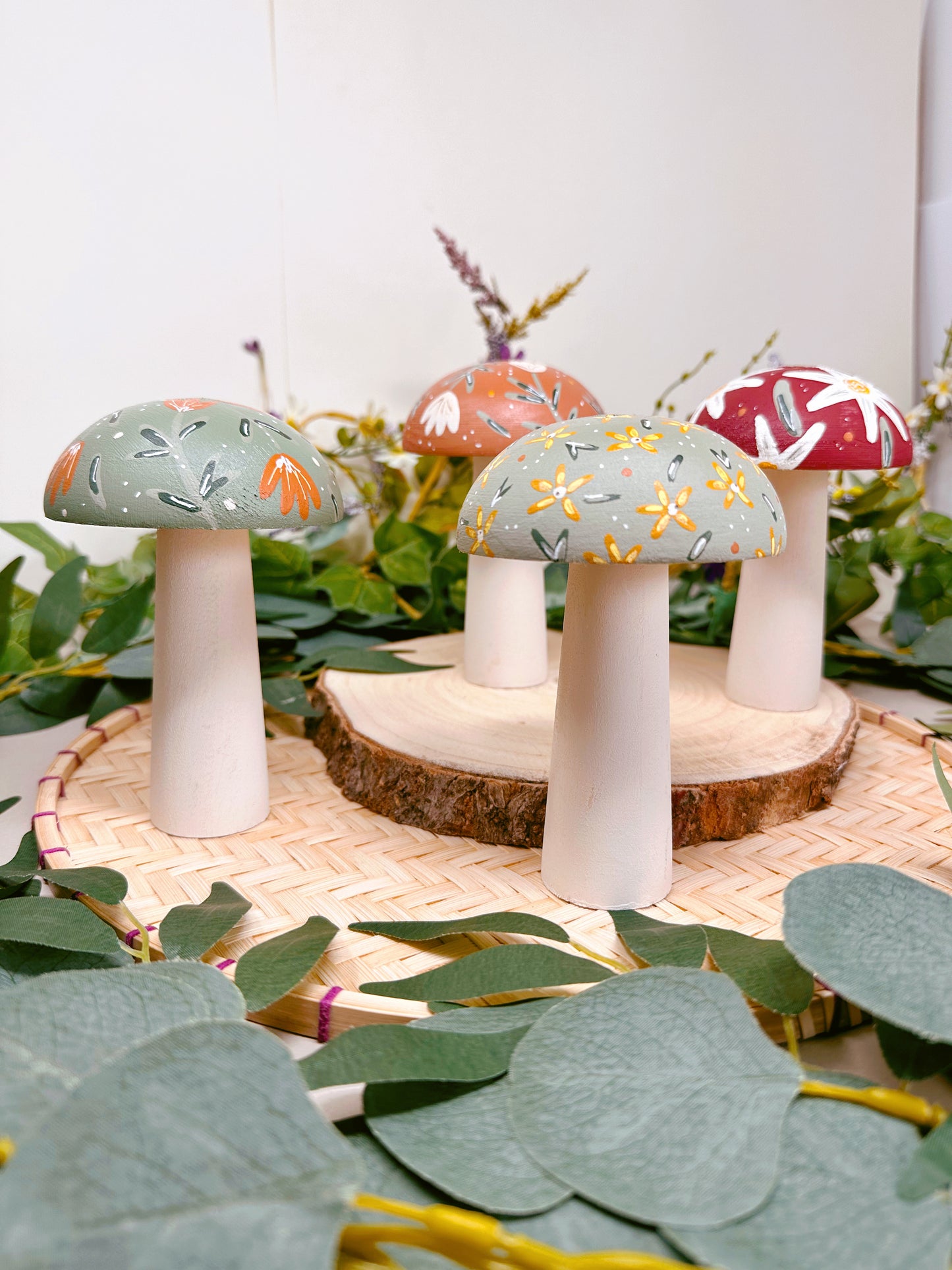 Painted Giant Mushroom