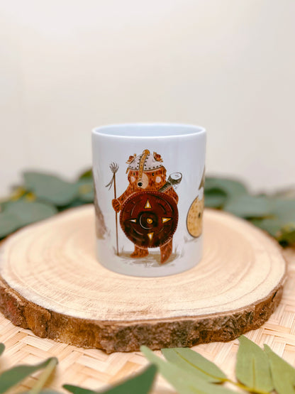 Viking Bear Ceramic Mug