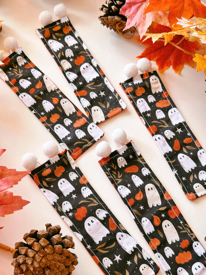 Pumpkin Ghost Bookmark