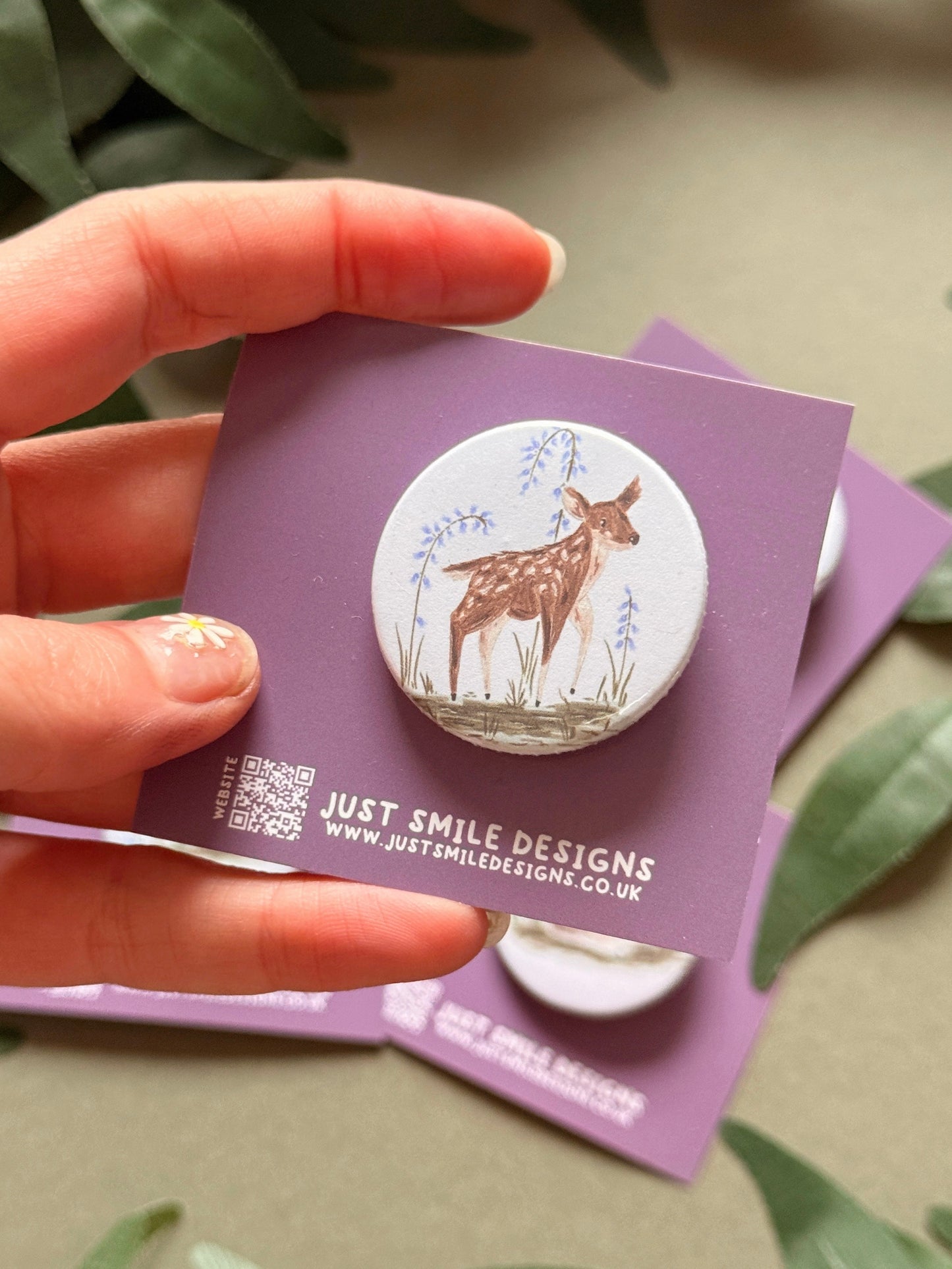Spring Deer Badge