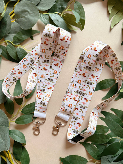 Guinea Pigs Lanyard