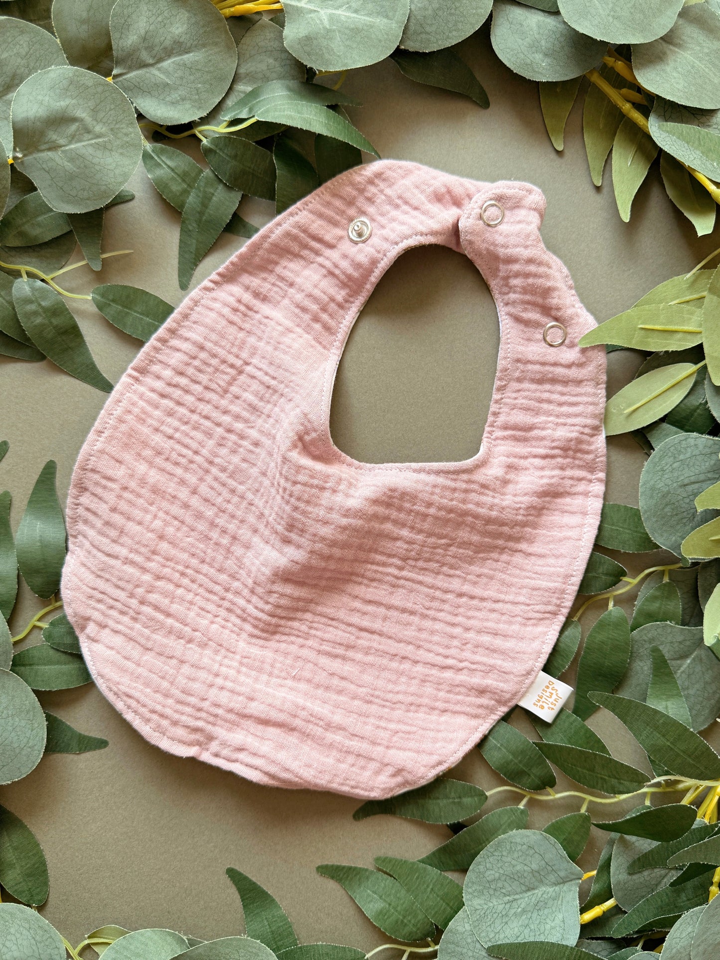 Spring Deer Bib - Rounded