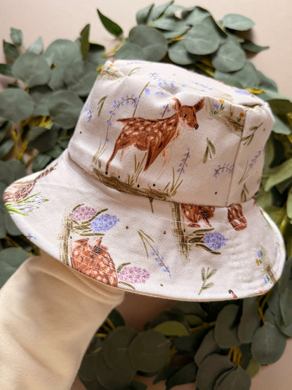 Spring Deer Bucket Hat - Adult & Child Sizing