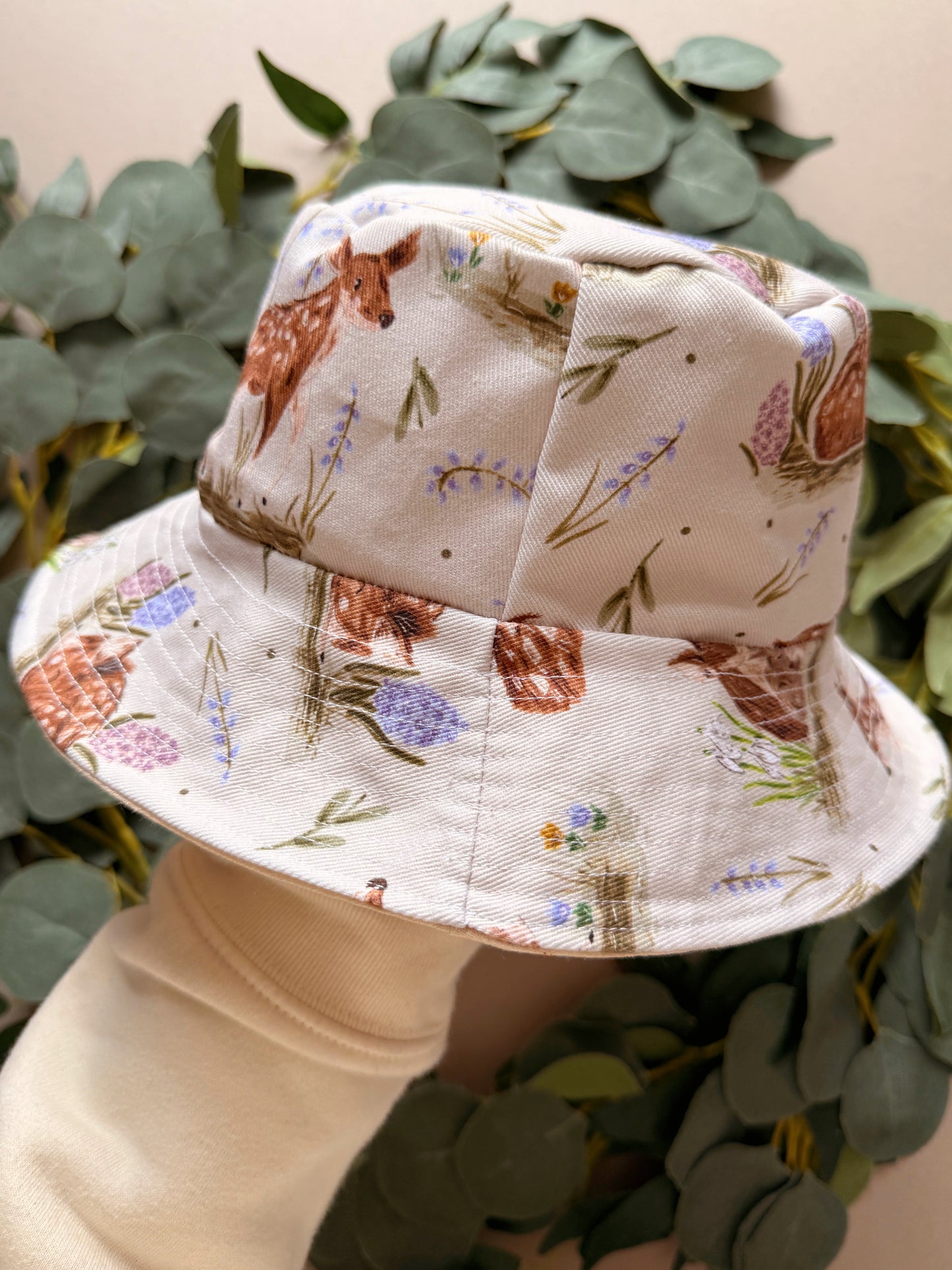 Spring Deer Bucket Hat - Adult & Child Sizing
