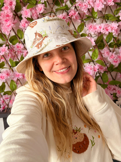 Spring Deer Bucket Hat - Adult & Child Sizing
