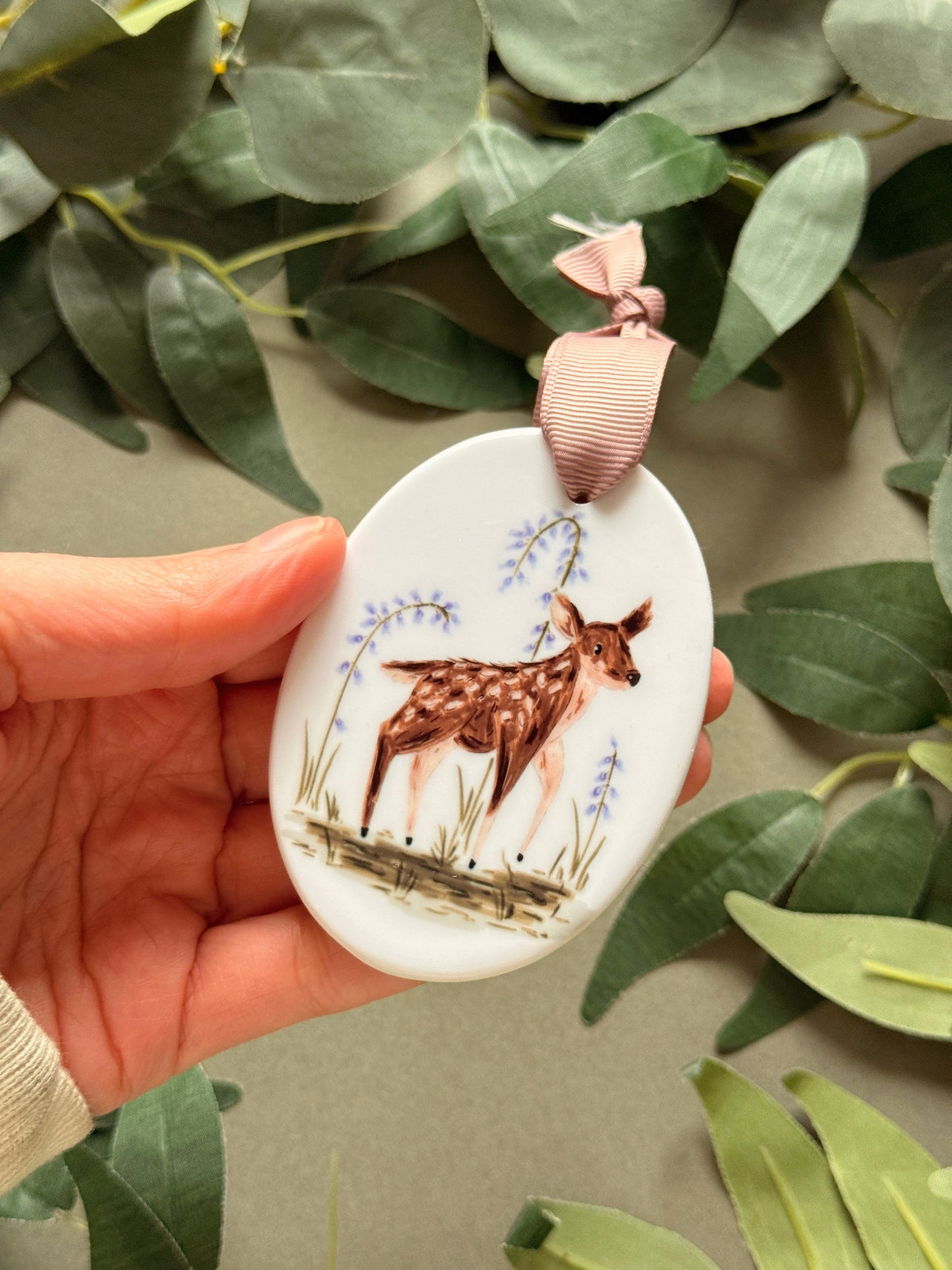 Spring Deer Easter Dec