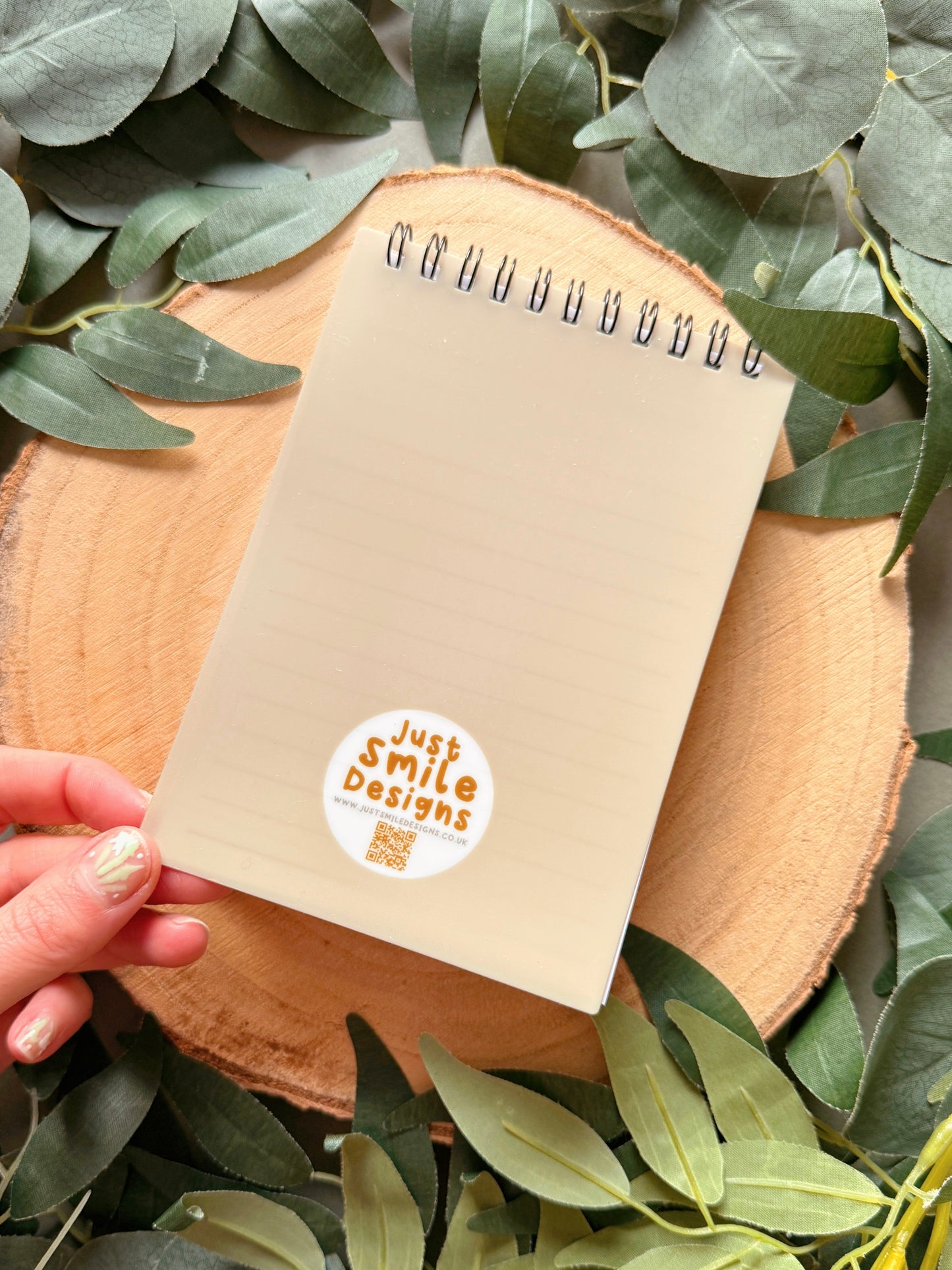 Spring Deer Spiral Notebook - A6