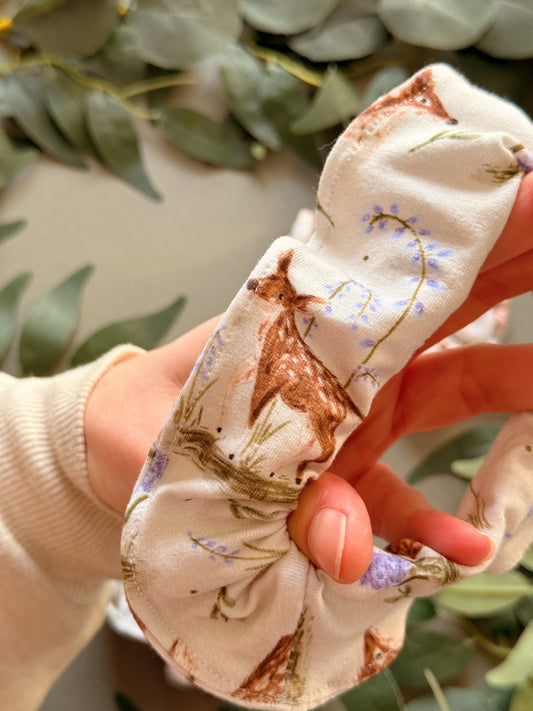 Spring Deer Scrunchy