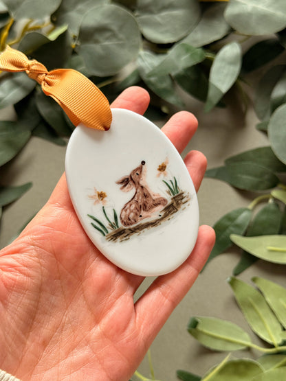 Spring Deer Easter Dec