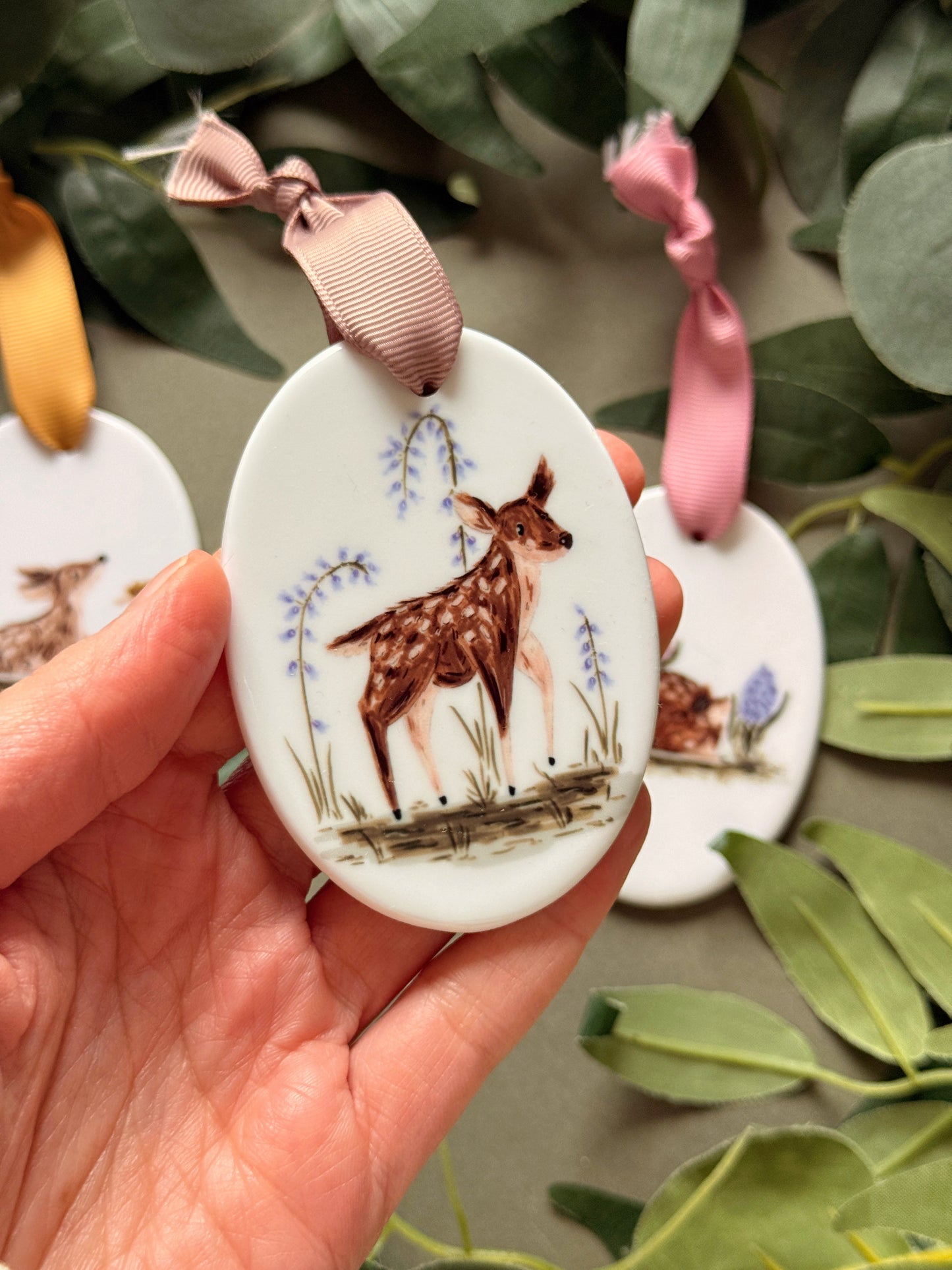 Spring Deer Easter Dec