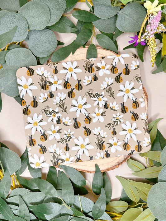 Daisy Bee Mousemat - Rectangle