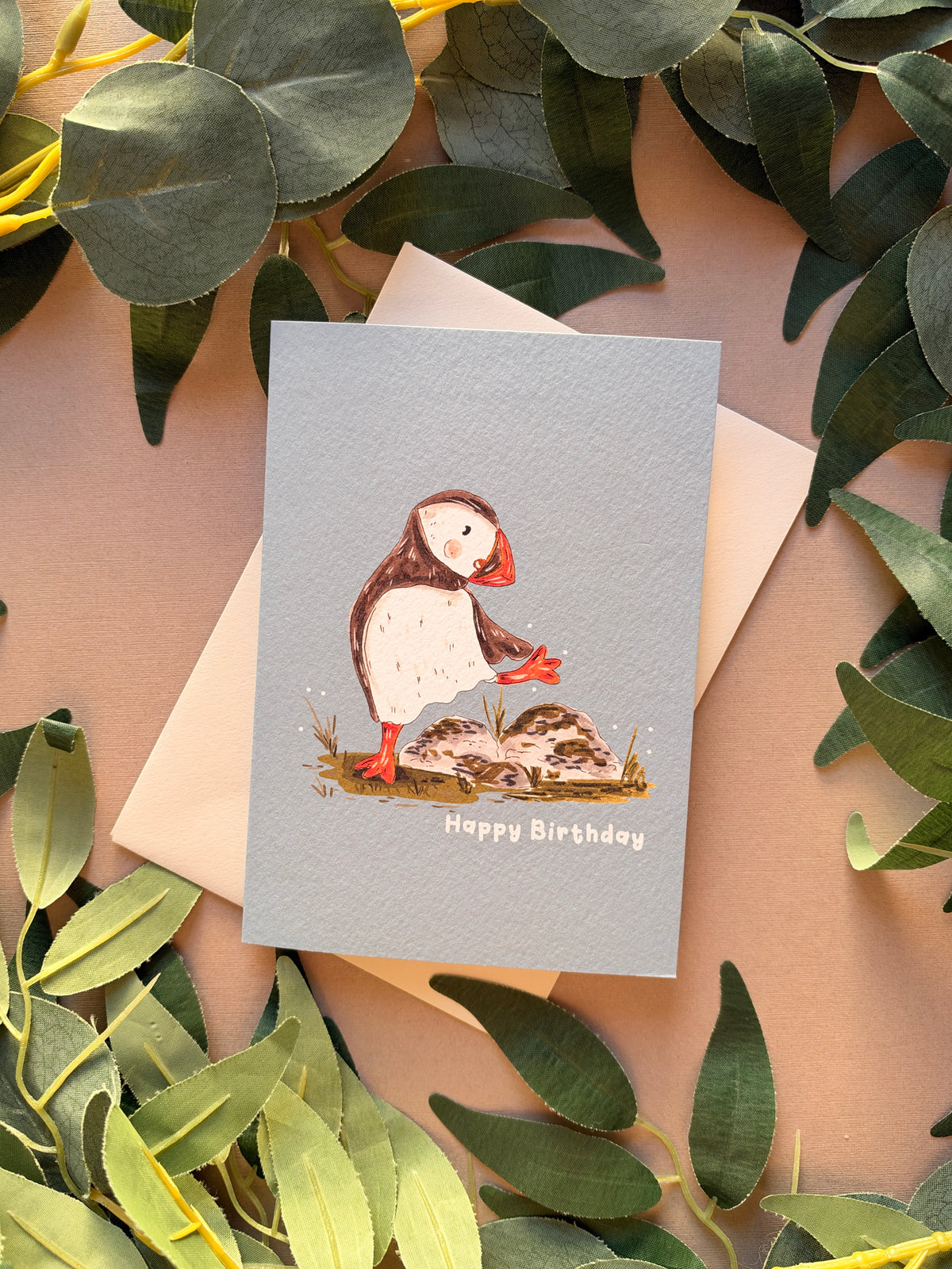 Puffin Rock Birthday Card