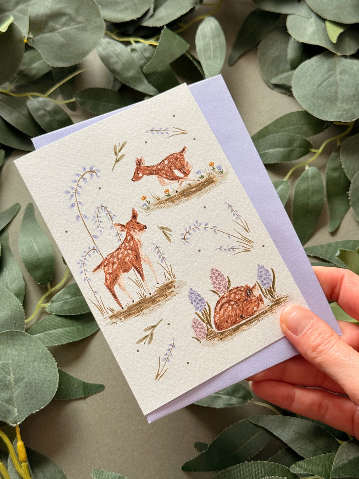 Spring Deer Card
