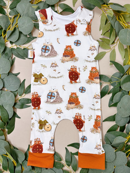 Viking Bear Romper