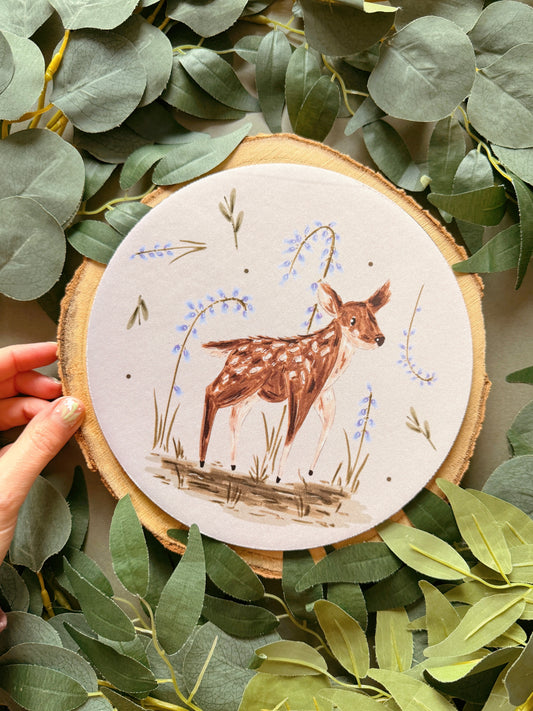 Spring Deer Mousemat