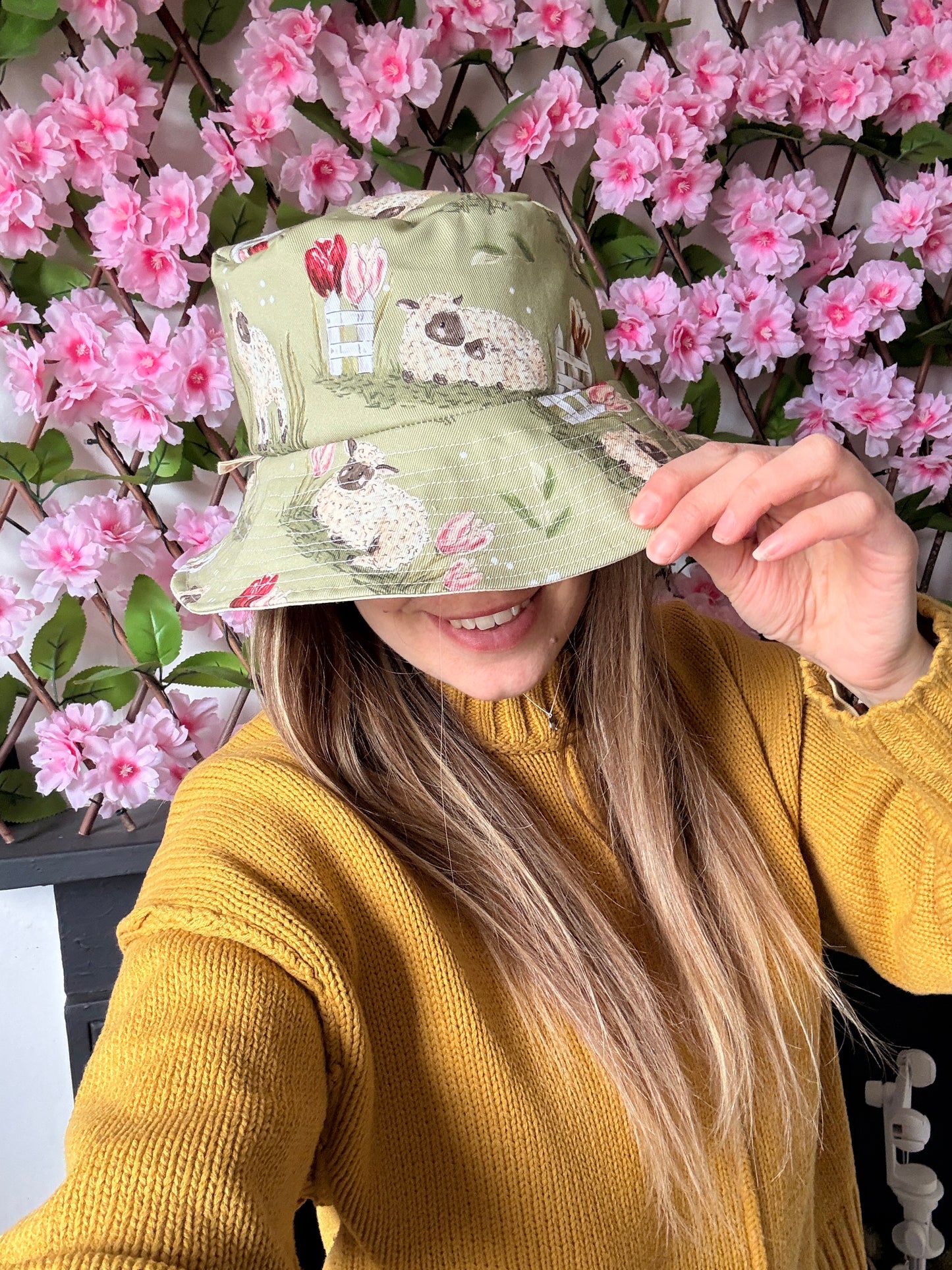 Lamb Bucket Hat - Adult & Child Sizing