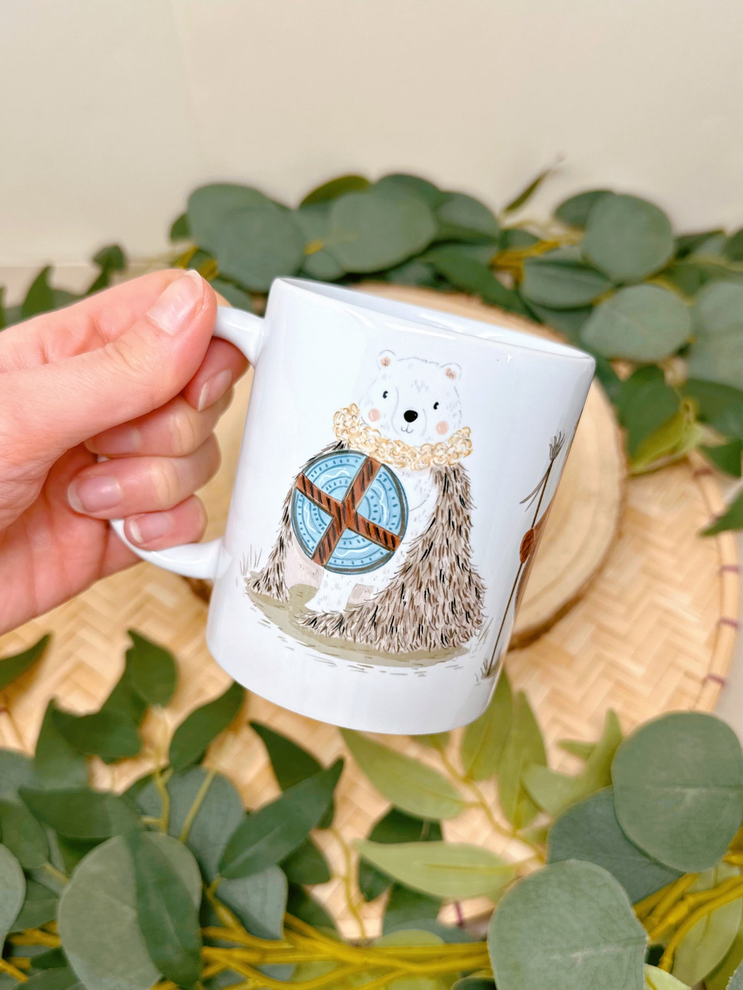 Viking Bear Ceramic Mug