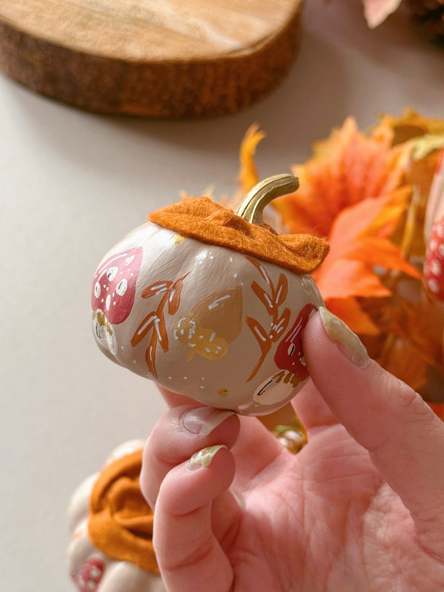 Mushroom Pumpkins