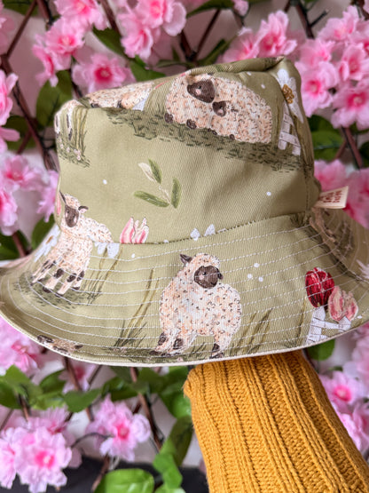 Lamb Bucket Hat - Adult & Child Sizing
