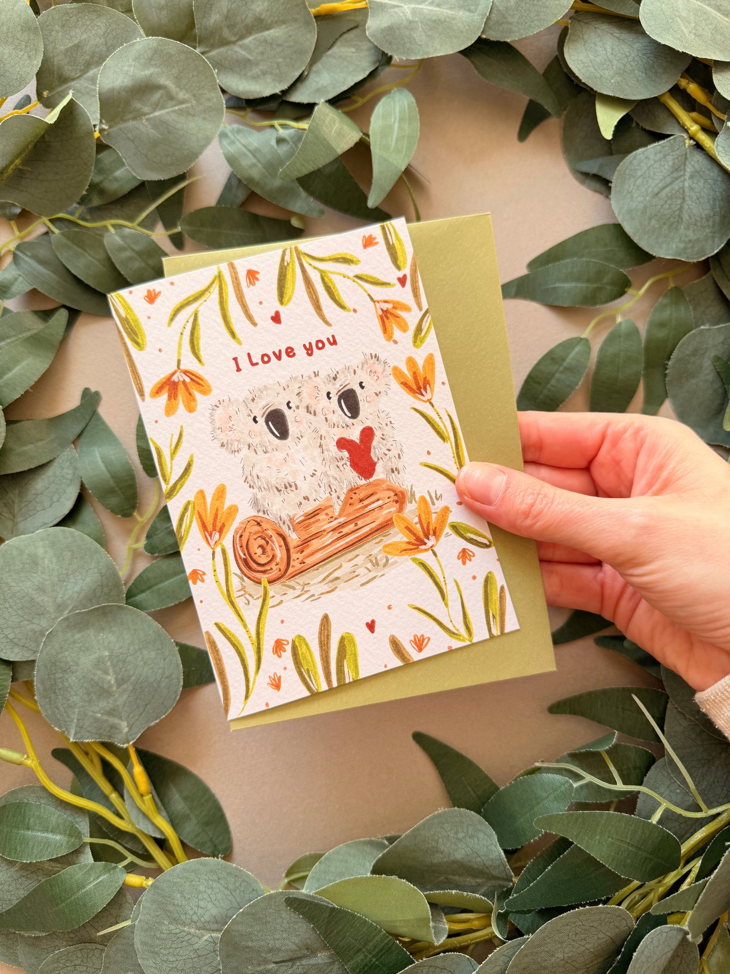 Koala Love Card