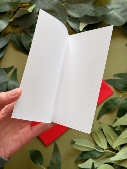 Strawberry Panda Birthday Card