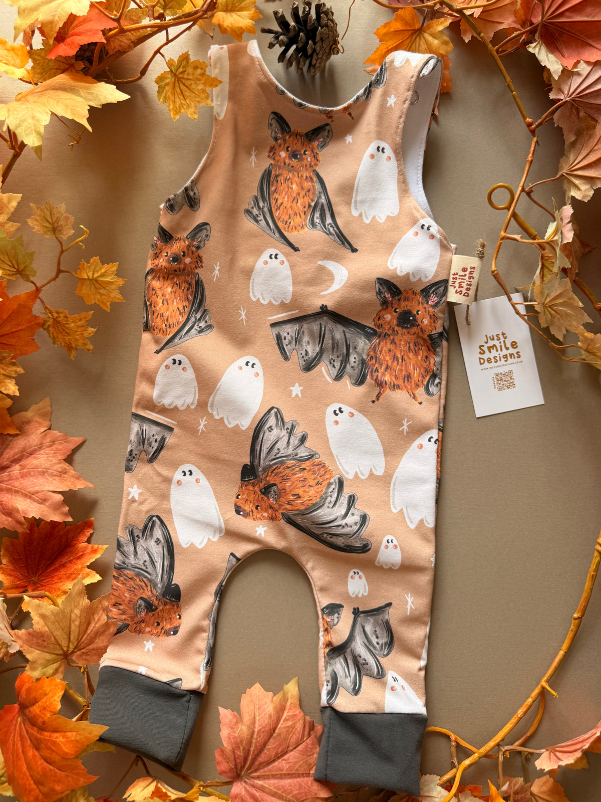 Bat Ghost Romper