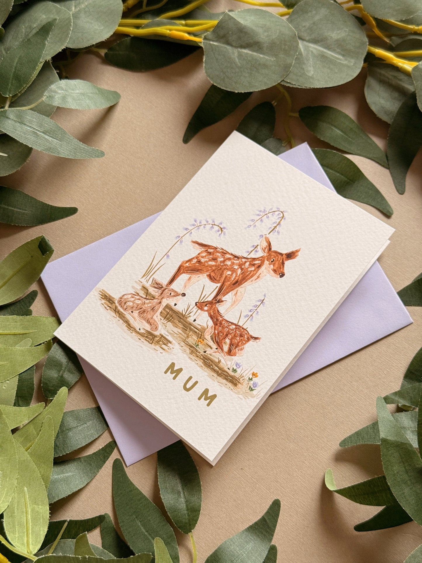 Deer Mum Card